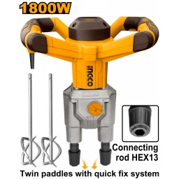 MIXER DOBLE PALETA MX218008 1800W INGCO