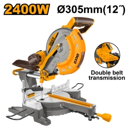 SIERRA INGLETADORA 2400W 305MM DOBLE BELT BM2S24007 INGCO
