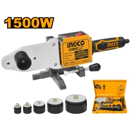 TERMOFUSORA INDUSTRIAL INGCO 800W-1500W 6 BOQUILLAS CON VALIJA METAL 300�