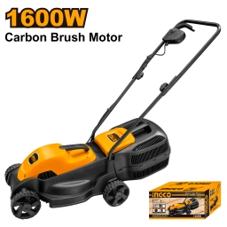 CORTA CESPED ELECTRICA INGCO 38CM 1600W 3 ALTURAS DE CORTE