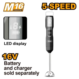 MIXER M16 16V LED DISPLAY SIN BAT SIN CARG INGCO CHB047K