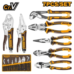 SET X 7 PINZAS SURTIDAS HERRAMIENTAS MANUALES INGCO COS23036
