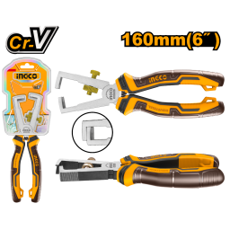 PINZA PELA CABLE 6" CR-V INGCO HWSP28160