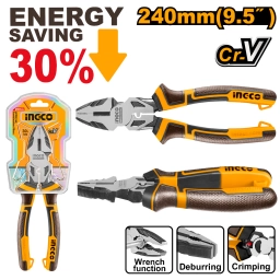 PINZA COMBINADA 9.5MM ENERGY SAVING 30% CR-V INGCO HHCP28240