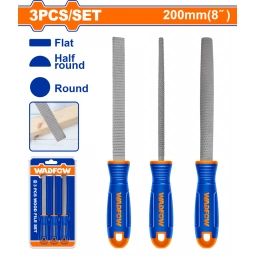 SET X 3 LIMA PARA MADERA 8" WADFOW WSF1403