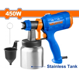 EQUIPO PISTOLA DE PINTAR 450W TACHO METAL WADFOW WEG1A02