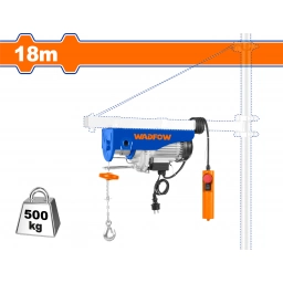 APAREJO ELECTRICO 500KG 9MT 250KG 18MT WADFOW WETH1A01