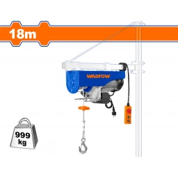 APAREJO ELECTRICO 1000KG 9MT 500KG 18MT 1600W WADFOW WETH1A02