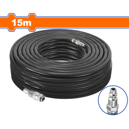 MANGUERA GOMA PARA COMPRESOR 15M 14 NPT WADFOW UWQG2E15