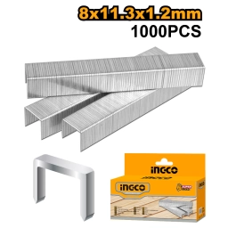 GRAMPAS INDUSTRIAL 8MM INGCO STS0208 CAJA 1000 UNID PARA HSG1404
