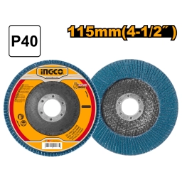 DISCO CIRCONIO FLAP 115MM P40 FDZ1151 INGCO