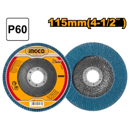 DISCO CIRCONIO FLAP 115MM P60 FDZ1152 INGCO