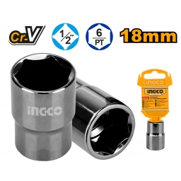 DADO 18MM ENCASTRE 1/2 INGCO HHAST12181