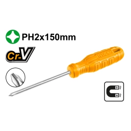 DESTORNILLADOR PHILLIPS (ECO) 6X150MM INGCO HS58PH2150 AMARILLO