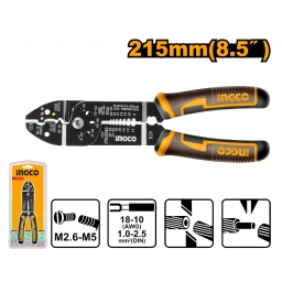 PINZA PELA CABLE 215MM INGCO HWSP851