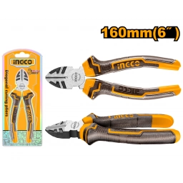 ALICATE CORTE DIAGONAL 6" EN BLISTER INGCO HDCP08168