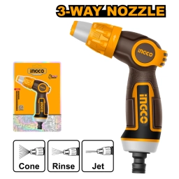 RIEGO PUNTERO HWSG6031 MANGUERA AJUSTABLE DOBLE COLOR INGCO