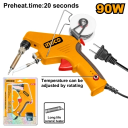 PISTOLA SOLDAR CON ESTA�O 90W INGCO SI016732