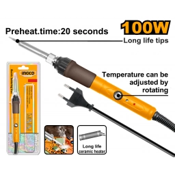 SOLDADOR LAPIZ ESTA�O 100W TEMP AJUSTABLE INGCO SI0110831 