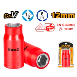 DADO AISLADO 12MM X 12 INGCO HIHAST12121