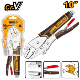 PINZA MORSA CROMO VANADIO  10" INGCO HSJP0210 RECTA