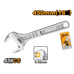 LLAVE FRANCESA AJUSTABLE 18 HADW131182 INGCO