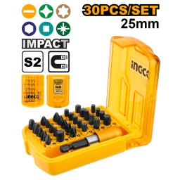 SET 30 PUNTAS IMPACTO P ATORNILLADOR INGCO AKSD68303