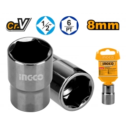 DADO 8MM ENCASTRE 1/2 INGCO HHAST12081