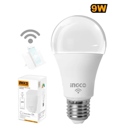 LAMPARA LED INTELIGENTE 9W E27 WIFI INGCO HLBACD296