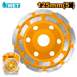 DISCO COPA DESBASTE DIAMANTADO 125MM PARED CGW021251 INGCO
