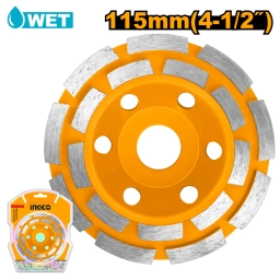 DISCO COPA DESBASTE 4 1/2" PARED 18MM INGCO CGW021151