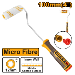 MINI RODILLO DE MICROFIBRA 10CM PARA INTERIOR - HRHR061001D