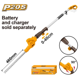 CORTA CERCO DE ALTURA A BATERÍA 20V P20S- CPHT201601 INGCO