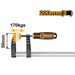 PRENSA F 50 X 200 MM INGCO HFC020502