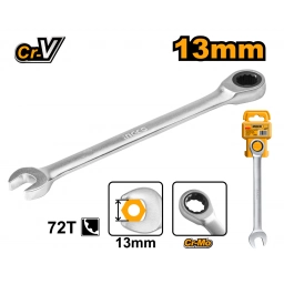 LLAVE CRIQUE COMBINADA 13MM CR-V INGCO HCSPAR131