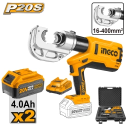 CRIMPEADORA HIDRAULICA A BATERIA 20V P20S INGCO CTLI2002