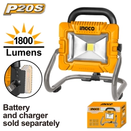 FOCO LED A BATERIA 20V P20S INGCO CWLI2025