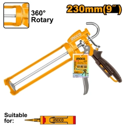 PISTOLA APLICAR SILICONA EN POMO INGCO HCG1709