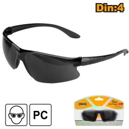 LENTES SEGURIDAD POLICARBONATO INGCO HSG06 OSCURO G� 8
