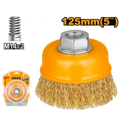 CEPILLO COPA AMOLADORA 5" 125MM M14 INGCO WB11251