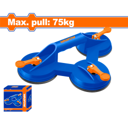 VENTOSA TRIPLE PARA VIDRIO 75KG WKR1G75 WADFOW