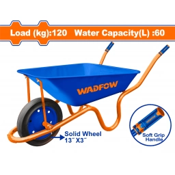 CARRETILLA 120KG 65LT RUEDA SOLIDA WWB3F02 WADFOW
