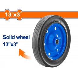 RUEDA SOLIDA CARRETILLA 120KG 13"x3" WWL3302 WADFOW