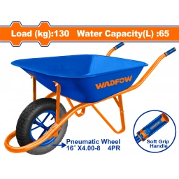 CARRETILLA 130KG 65LT RUEDA NEUMATICA WWB1F01 WADFOW