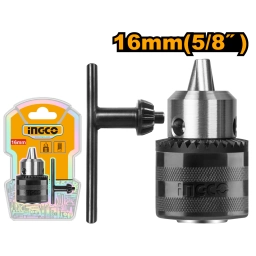 MANDRIL METALICO 16MM CON LLAVE EN BLISTER KC1601 INGCO