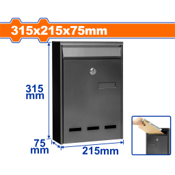 BUZONERA METALICA 31,5X21,5X7,5CM WXXX3501 WADFOW