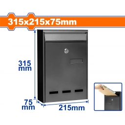 BUZONERA METALICA 31,5X21,5X7,5CM WXXX3501 WADFOW