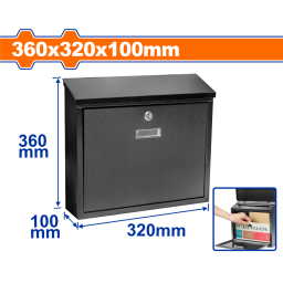 BUZONERA METALICA 36X32X10CM WXXX3502 WADFOW