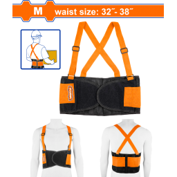 FAJA LUMBAR DE TRABAJO C TIRADORES TALLE M WTG901M WADFOW