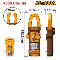 PINZA AMPERIMETRICA AC-400A INGCO - DCM62001